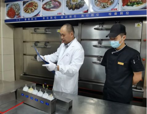 阳光绿洲生态酒店成功验收5D食品安全现场管理体系，树立行业管理新标杆